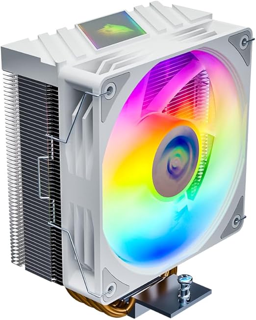   JUNGLE LEOPARD CPU COOLER K400 ARGB white