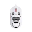 OPEN BOX - HYIPERX PULSEFIRE HASTE WIRED GAMING MOUSE / WHITE PINK