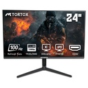Tortox P24i100 24 inch IPS 1Ms 100hz FHD Gaming/Office Monitor, 97%sRGB, Clear Vision Processor, Eye Care, HDMI/ VGA Port