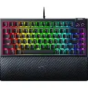 OPEN BOX - RAZER BLACKWIDOW V4 75% MECHANICAL WIRED RGB GAMING KEYBOARD / BLACK 
