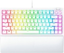 OPEN BOX - RAZER BLACKWIDOW V4 75% MECHANICAL WIRED RGB GAMING KEYBOARD / WHITE