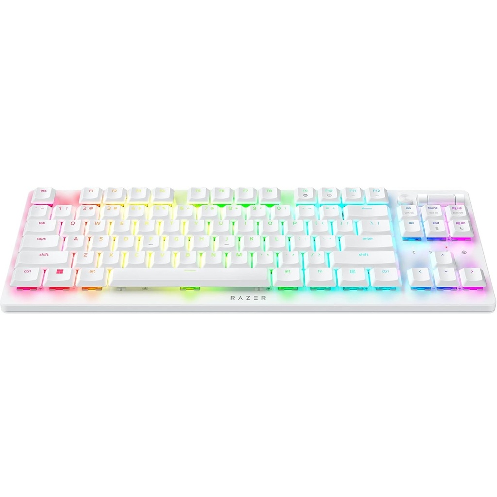  OPEN BOX - RAZER DEATHSTALKER V2 PRO WIRELESS GAMING KEYBOARD / WHITE