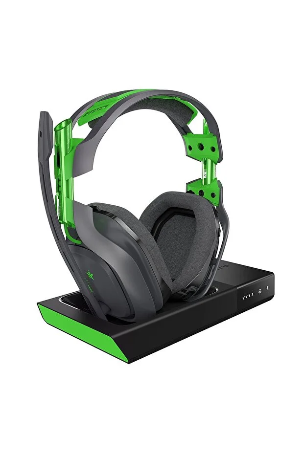 USED - ASTRO A50 WIRELESS XBOX & PC - BLACK / GREEN