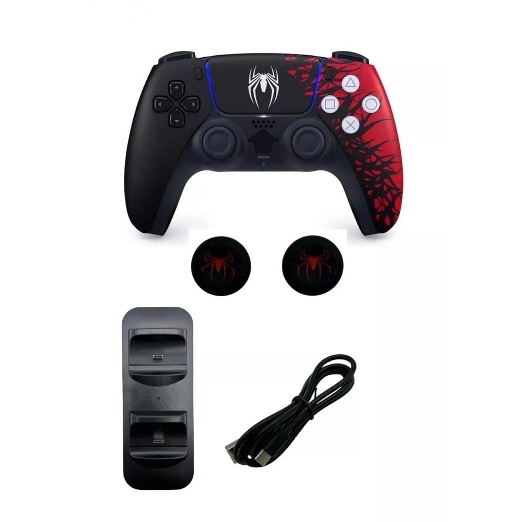 PLAYX 4 IN 1 WIRELESS CONTROLLER FOR PC and PS4/ SPIDER MAN EDITION