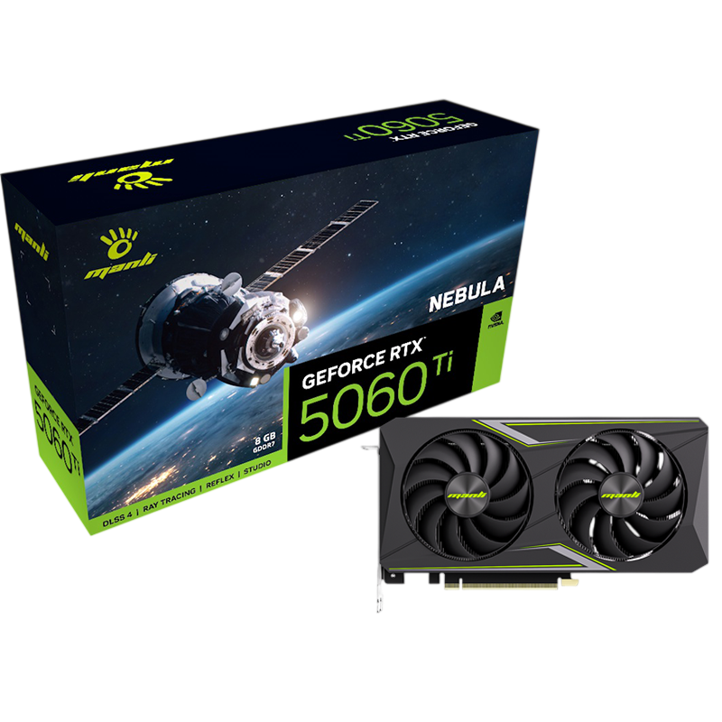 GeForce RTX 5060 Ti 8GB GDDR7 Manli Nebula 