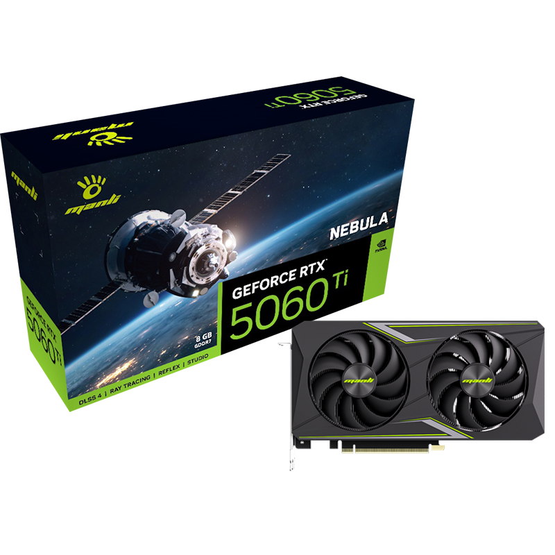 GeForce RTX 5060 Ti 8GB GDDR7 Manli Nebula 