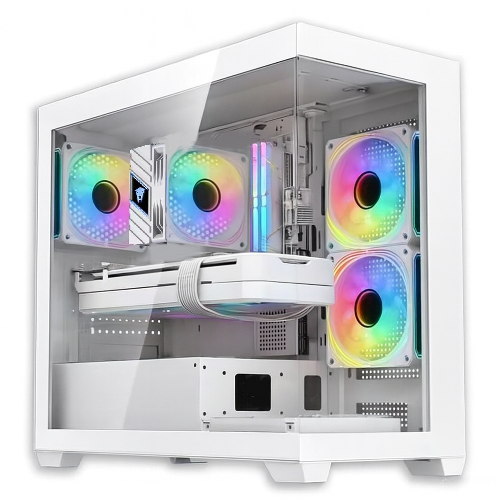 PC FULL WHITE I5 14400f & GeForce RTX 5060 GDDR7