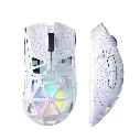 MOUSE AULA SC620 Wireless Gaming Mouse - WHITE CONTOUR , 2.4G/USB-C/BT, Adjustable 12,000 DPI & 1000 Polling Rate, PAW3311 Sensor
