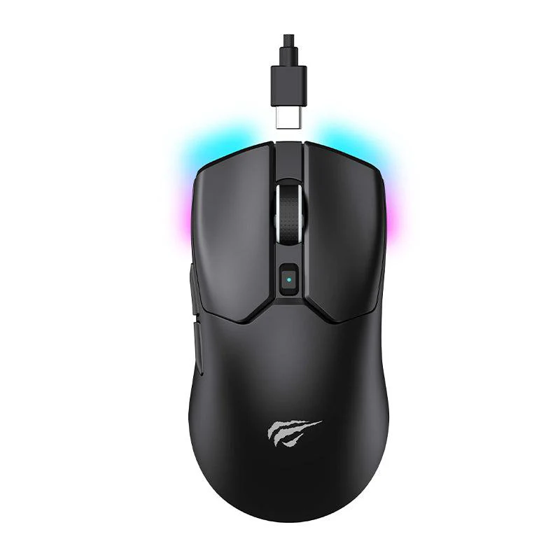  HAVIT Wireless Gaming Mouse BLACK 68g, 2.4GHz 12000 DPI PMW3311 | MS974WB