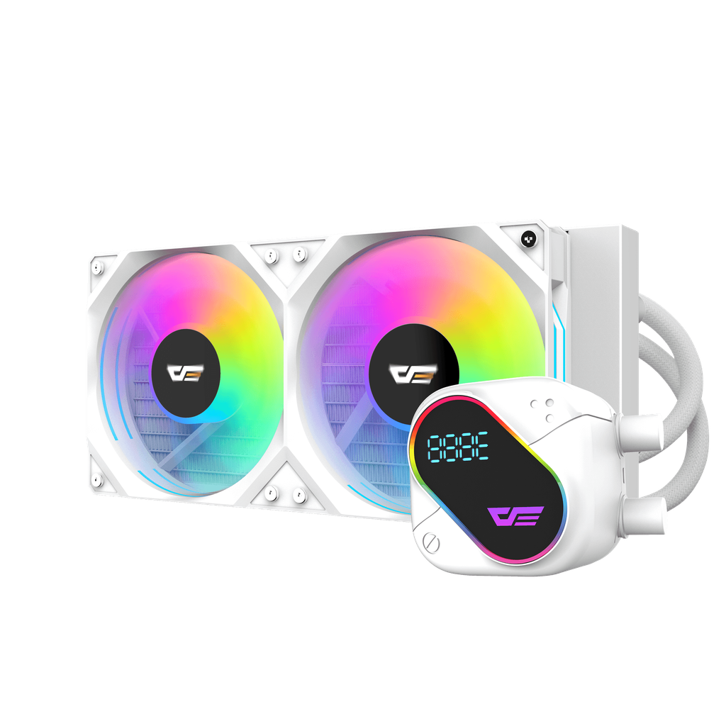 Darkflash DO240 Liquid CPU Cooler 240mm RGB WHITE