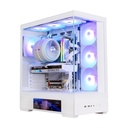 Zalman P40 DS ATX Case with LCD Display 9.1" White