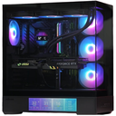 Zalman P40 DS ATX Case with 9.1 inch LCD Display BLACK