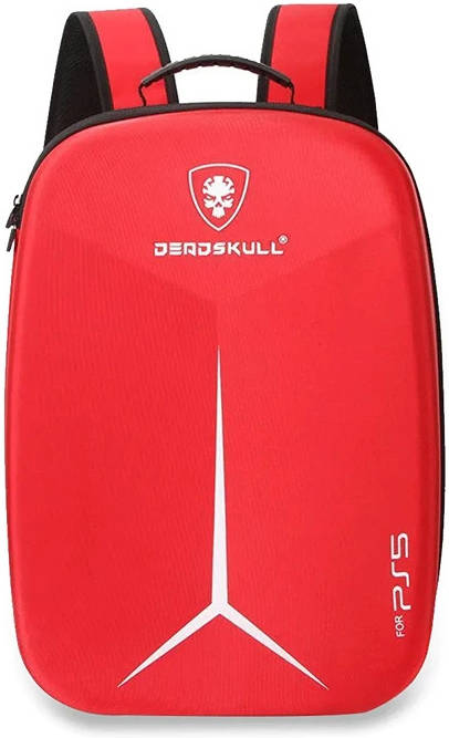 DeadSkull PS5 Carrying Backpack, -Red