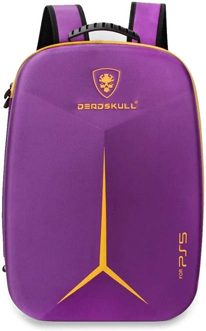 DeadSkull PS5 Carrying Backpack,- Purple