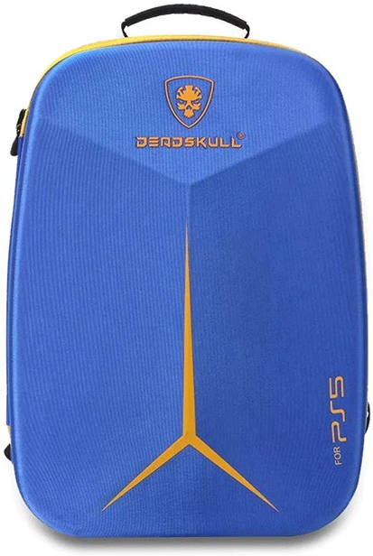 DeadSkull PS5 Carrying Backpack,- Blue