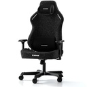 DXRacer Tank Gaming Chair Black Fabric XXL, 4D Adjustable Armrests