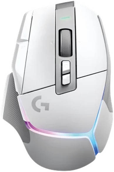 USED - LOGITECH G502 X PLUS  WIRELESS - WHITE