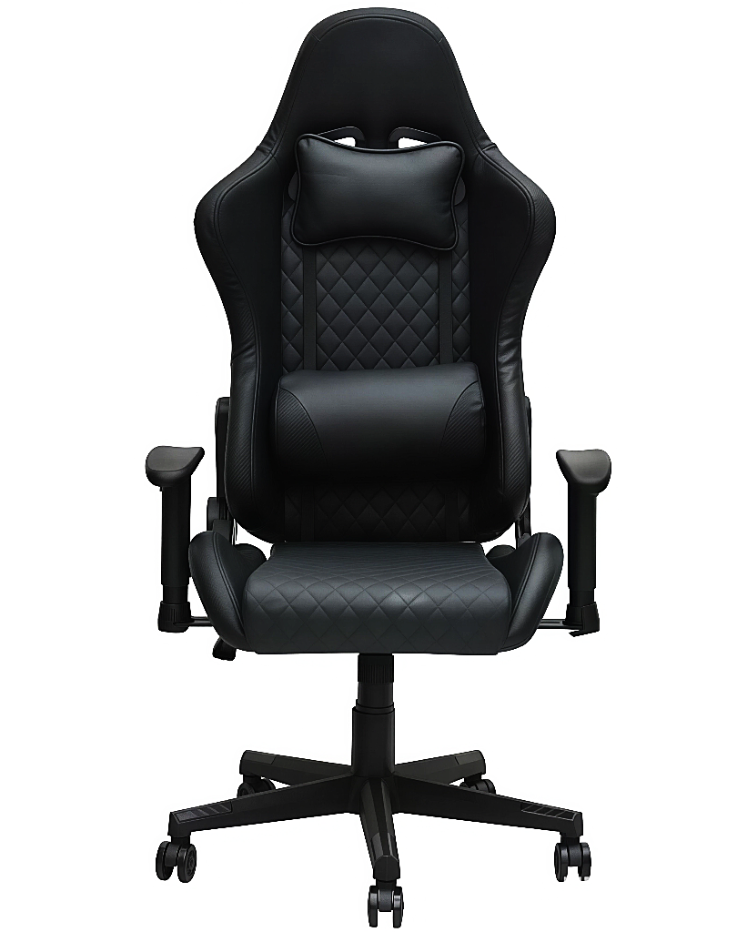Gaming Chair FULL BLACK 7702