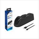 DOBE DUAL CHARGING DOCK FOR PS4 - PS4 SLIM - PS4 PRO BLACK / TP4-889
