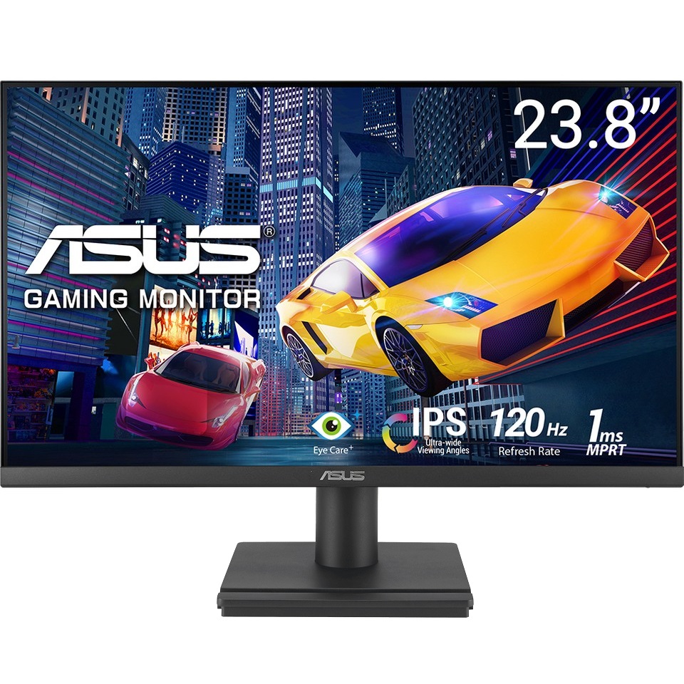 ASUS 24" 120Hz, 1ms, IPS Eye Care Gaming Monitor, Full HD, 99% sRGB, Frameless, Adaptive-Sync, VA249HG 