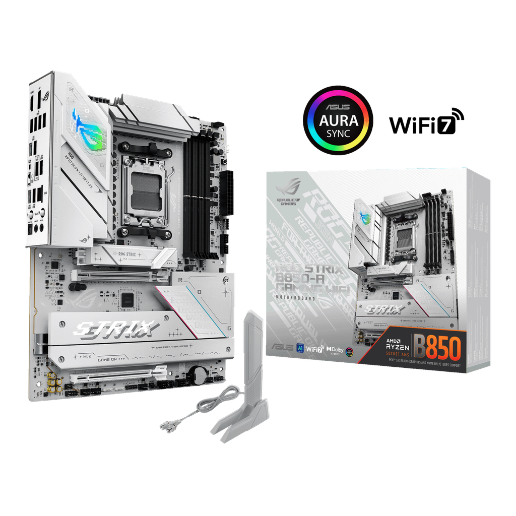 ASUS ROG STRIX B850-A GAMING WIFI - FULL WHITE