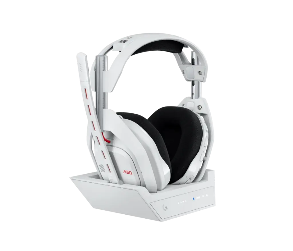 OPEN BOX -LOGITECH ASTRO A50 LIGHTSPEED (GEN5 ) WIRELESS - BLUTOOTH Xbox, PS5, PC/Mac  / WHITE