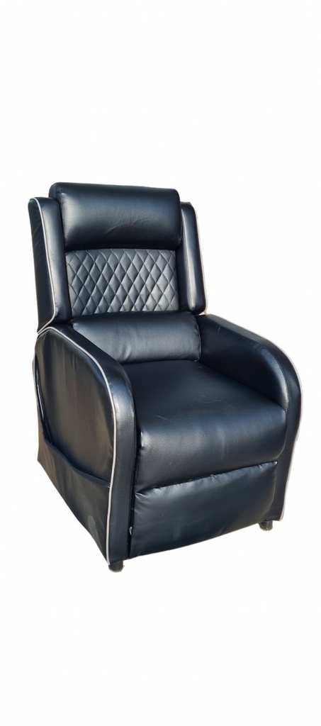 USED CHAIR SOFA DANUBE HOME BLACK 