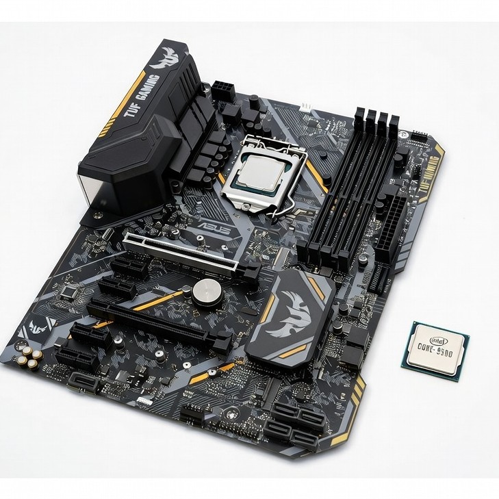 USED i5-9500 & USED MB ASUS TUF B360 PRO GAMING 
