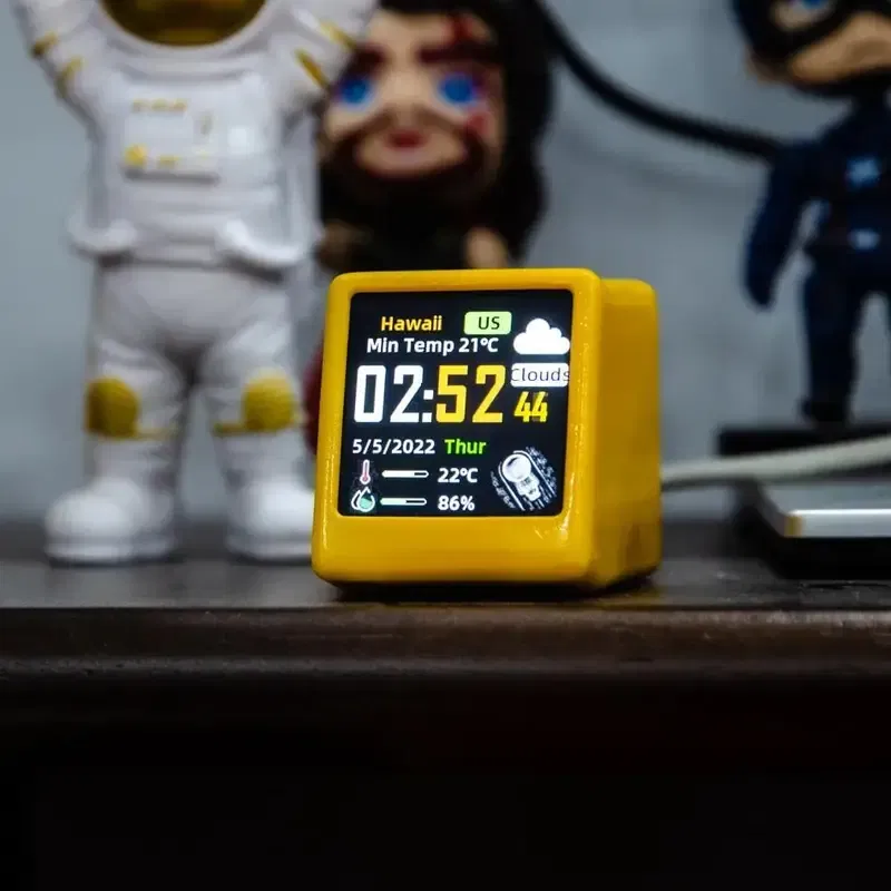   SMALL SMART WATCH / YELLOW 