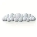 White Cloud Keyboard Wrist Rest 