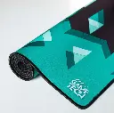 Green Pattern Mouse Pad 