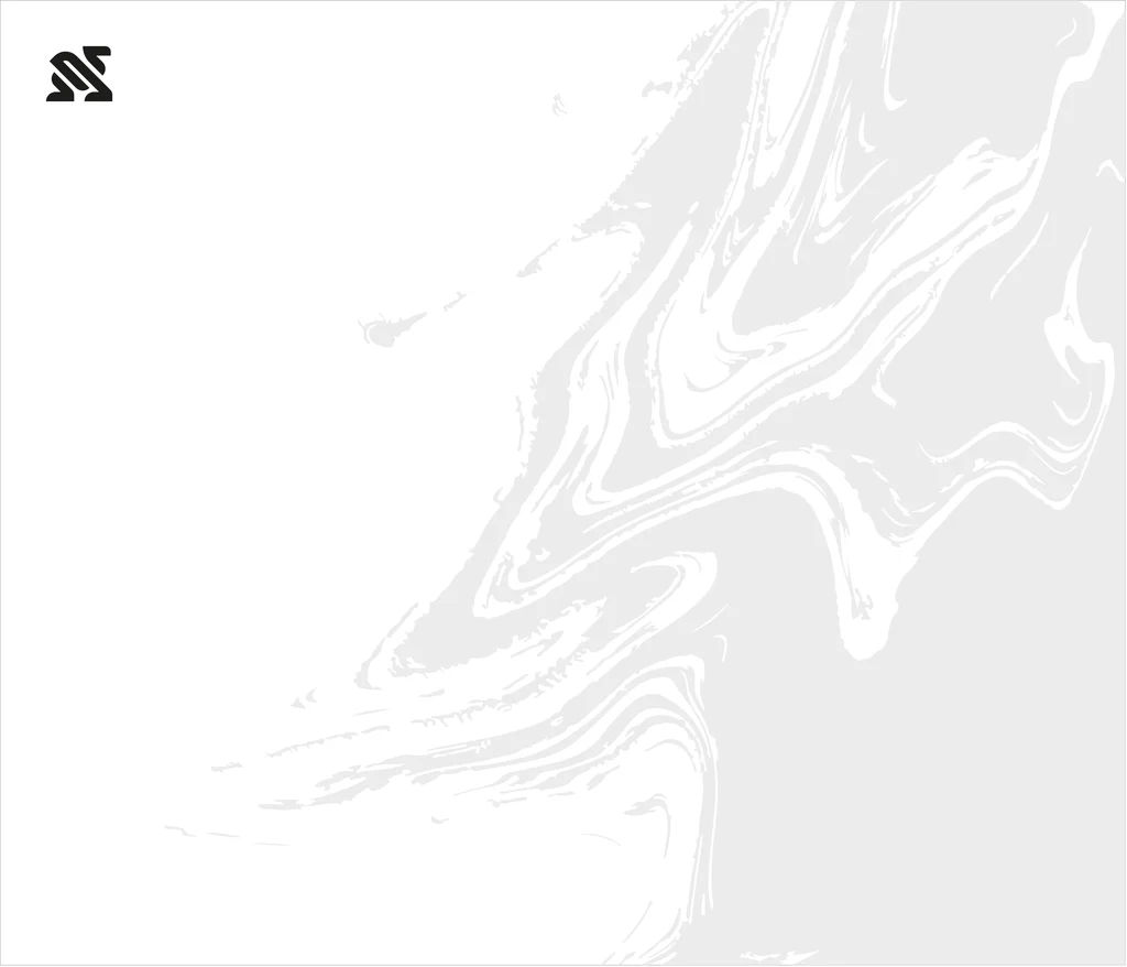 CAMELTECH White Marble - Rimal Glass Mouse Pad 