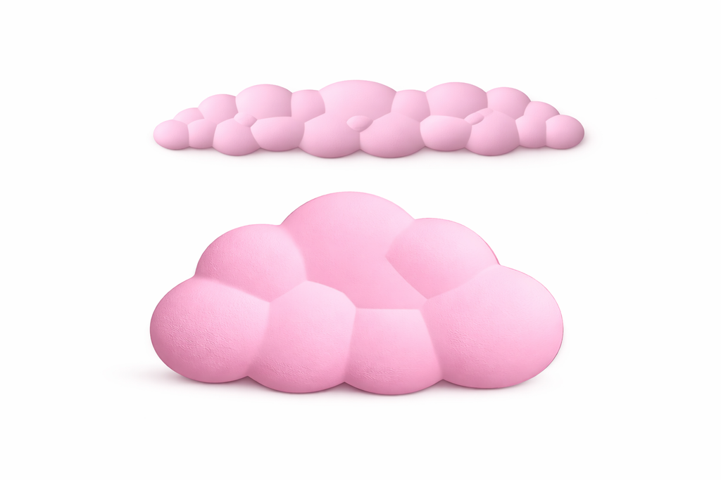 Stand Mouse and Keyboard 2-in-1 Pink