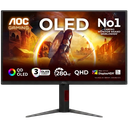AOC 27" QD OLED QHD 280Hz 0.03ms Built-in speakers Gaming Monitor - Q27G4ZD
