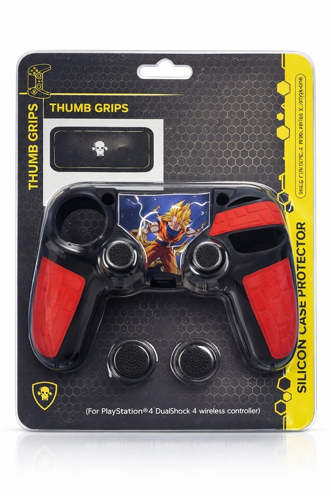 PS4 Controller Silicone Case with Thumb Grips – Anime Design