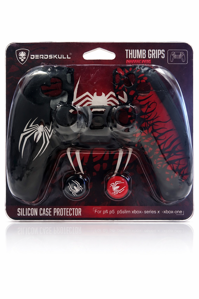 Silicone Controller Case Protector with Thumb Grips – Spider Edition