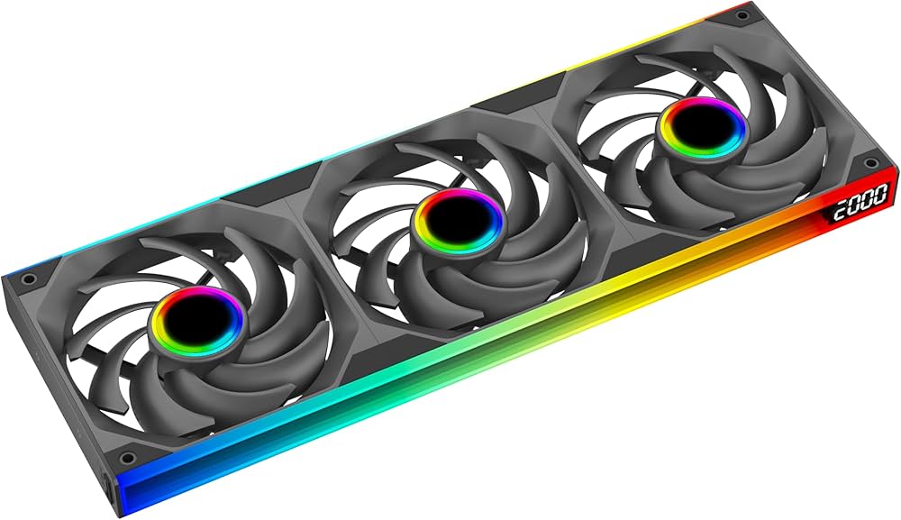 Jungle Leopard Star-Link 360 black reverse ARGB PC Blade Case Fan 800 - 2300RPM±10%