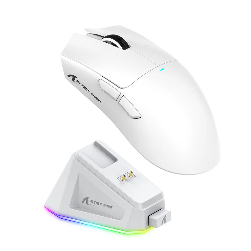 ATTACK SHARK X11 Wireless Gaming Mouse WHITE