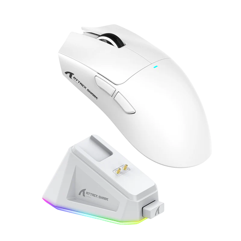 ATTACK SHARK X11 Wireless Gaming Mouse WHITE