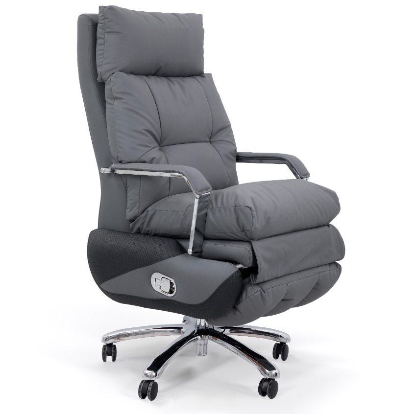 Electric Recliner Chair with Power Footrest and Rechargeable Battery for a Smart and Integrated Comfort Experience MH7338 Grey