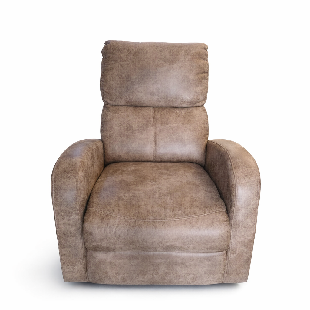 USED CHAIR SOFA BRAND PAN HOME  LIGHT BROWN  