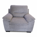 USED CHAIR SOFA BRAND HOME BOX LIGHT GRAY