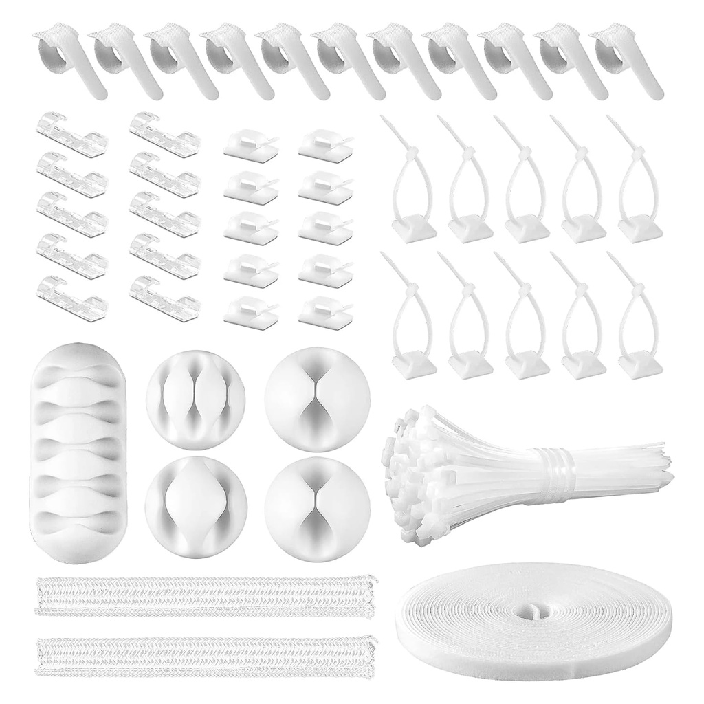 Cable Management Kit - White