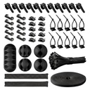 Cable Management Kit - Black