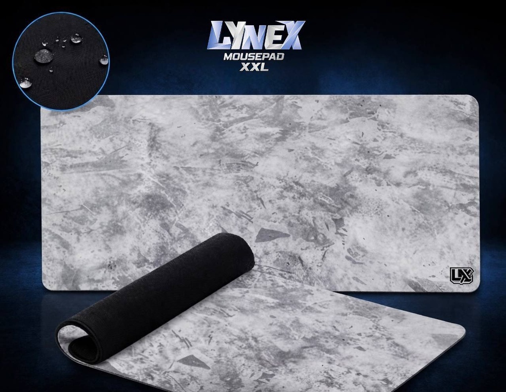 Lynex Premium Gaming Mousepad 2XL - White