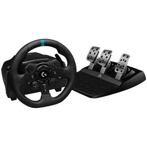OPEN BOX - Logitech G923 TrueForce Racing Wheel and Pedals for PS5, PS4 (Without Box )