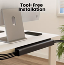 1pcs Cable Management black