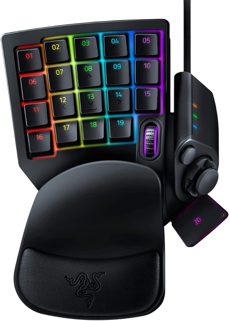 USED Razer Tartarus V2 - Ergonomic Mecha-Membrane Gaming Keypad, 32 Keys, Powered By Razer Chroma - Black