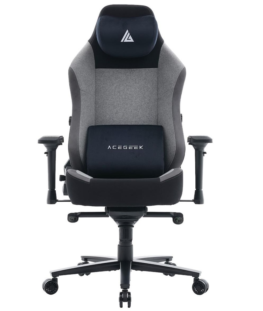 ACEGEEK ONYX Gaming CHAIR, High quality Fabric, 150kg Weight Bearing, 4D Armrests, 65MM PU Castre