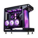 CASE Cooler Master MasterFrame 360 STAGE LCD screen 15.6-inch Full Tower Black, Transparent